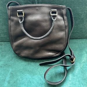 Duluth Lifetime Trading Leather Saddle Bag